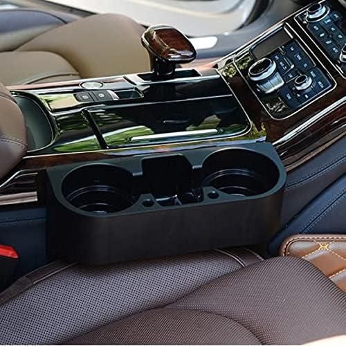Multifunctional Car Cup Holder Inserts Bottle Organizer Water Bottle Double Cup Holder Cellphone Holder Universal-Blackamazom1369565_ with two years guarantee of satisfaction and quality
