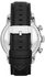 Fossil FS4866 Leather Watch - Black