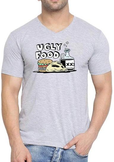 Ugly Food T-Shirt Grey