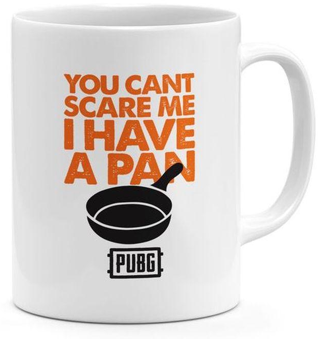 Loud Universe Pan Protection Cover Pubg Ceramic Mug - Multicolor