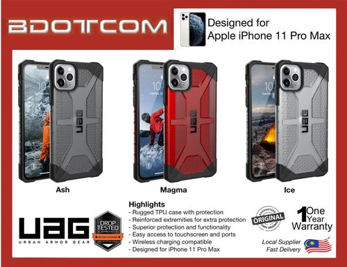 UAG Plasma Series Protective Case for Apple iPhone 11 Pro Max (3 Colors)