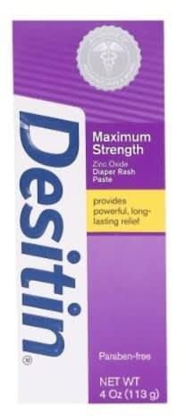 Baby Diaper Rash Cream - Maximum Strength (4.8 Oz)