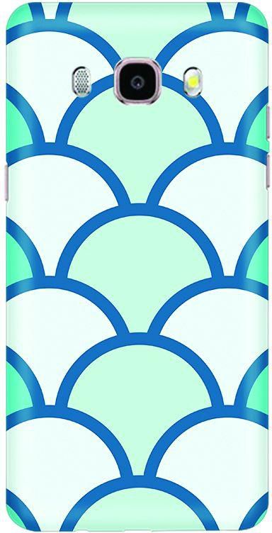 Stylizedd Samsung Galaxy J5 (2016) Slim Snap Case Cover Matte Finish - Fish scales