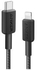 Anker 322 USB-C to Lightning Cable 6ft Braided A81B6H11 - Black