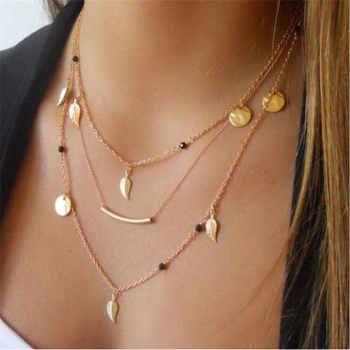 WorthBuy Chain Charm Necklace - Gold