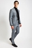 The Idle Man Suit Jacket in Skinny Fit - Grey
