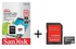Sandisk SDSQUNC032GGN6MA 32GB Micro Ultra Card + SDSDQM032GB35A Micro SDHC Card W/ Adapter 32GB