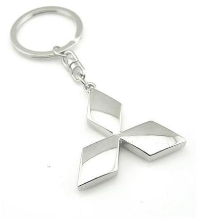 Zoltrix Mitsubishi Key Chain - Silver