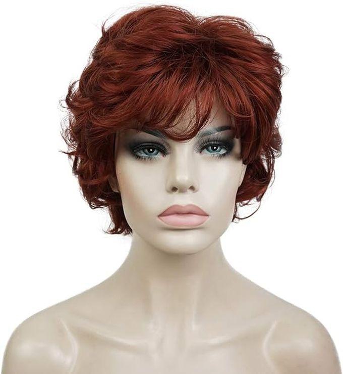 Fully Synthetic Short Curly Hair Wig For Women