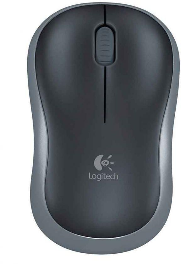 Logitech M185 Wireless Mouse - Gray