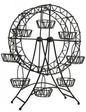 Ferris Wheel Cupcake Serving Stand Black standard