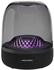 Harman Kardon Aura Studio 3 Bluetooth Speaker, Exceptional 360-Degree Sound, Powerful Subwoofer, Ripple effect Ambient Light, Wireless Streaming, Distinctive Elegant Design - Black, HKAURAS3BLKEU