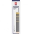 Deli عدد 36 قلم DELI ماركة HB مجموعة من 3 علبة قلم رصاص جرافيت باستيكة
