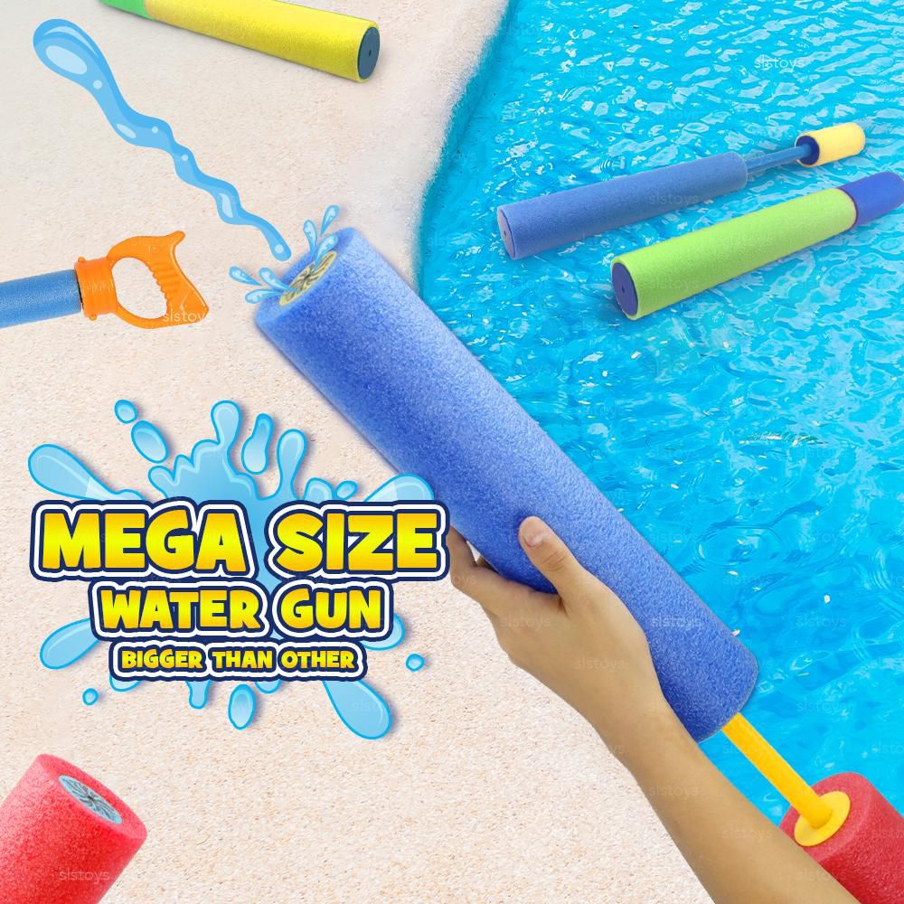 [Random Color] Mega Size Soft Foam Water Shooting Blaster Gun
