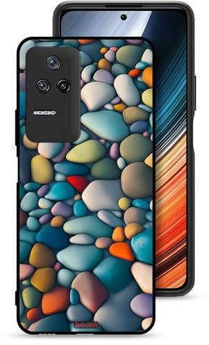 Xiaomi Poco F4 Protective Case Cover Stones Abstract Pattern