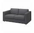 VIMLE 2-seat sofa, Saxemara black-blue - IKEA