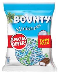 Bounty Miniatures Chocolate 2 x 150 g