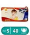 Bonny Junior Diapers - Size 5 - Economic Pack - 40 Pcs