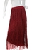 Vero Moda Red Cotton Skater Skirt For Women