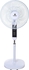 Get Tromma TRF1801S Stand Fan, 18 Inch, 5 Blades, 3 Speeds - White with best offers | Raneen.com