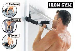Iron GYM Total Upper Body Workout Bar