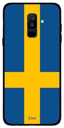 Thermoplastic Polyurethane Protective Case Cover For Samsung Galaxy A6+ Sweden Flag