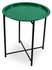 Modern Table - Metal Folding Table Green Color DIAM46xHeight51cm