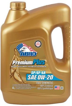 ABRO Premium Plus Full Synthetic 0W-20 4L SP