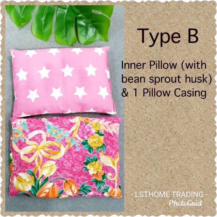 Lsthometrading Homemade 1set of Baby Bean Sprout Pacifying Pillow