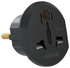 iLOCK Mini Power Strip 3 Outlets 3500W 250V 16A - Black