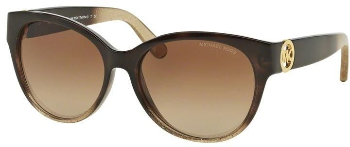 مايكل كورس نظارة شمسية للنساء - مقاس 57، اطار بني، 0MK6026 30961357