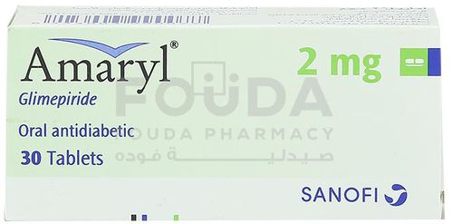 Amaryl 2 Mg 30 tablet 3 strips