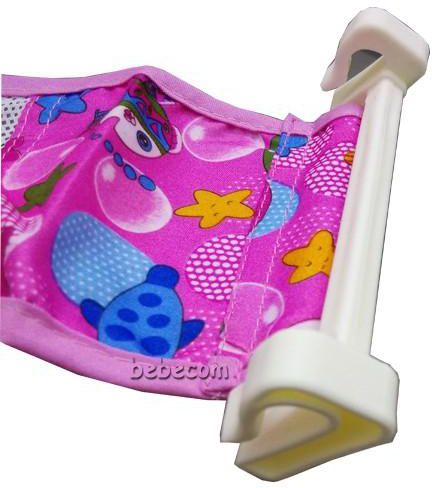 READY STOCK BEBECOM Baby Shower Safety Bath Net (3 Colors)
