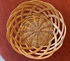 Hand Made Round Plate Made Of Braided Rattan
