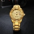 Naviforce Wrist Watch Golden 9117 Watches