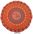 Nidhi Red Mandala Round Floor Pillow Cushion Cover RC-431