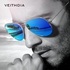VEITHDIA Blue Classic Reflective Color Polarized Sunglasses