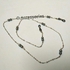 O Accessories Glasses Chains _silver Chains _gray Pearl