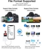 Apple lightning to sd & tf card dual slot reader for iphone/ipad, 2 in 1 micro sd tf memory card adapter, trail camera viewer sd card reader, plug and play