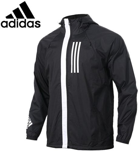 Adidas Men's Casual Jacket Pocket Fashion Zipper Jacket