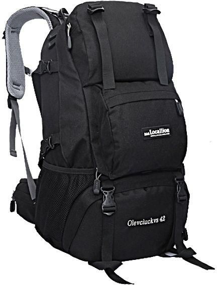 Local Lion Outdoor Sports Traveling Backpack, Water Proof [062CBK] BLACK