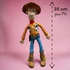 Cute Sheriff Woody Character Soft Toy (35cm) of Toy Story Movie