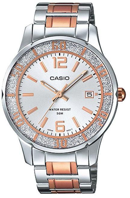 Casio LTP-1359RG-7A Stainless Steel Watch - Dual Tone