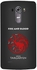 Stylizedd LG G4 Premium Slim Snap case cover Matte Finish - GOT House Targaryen