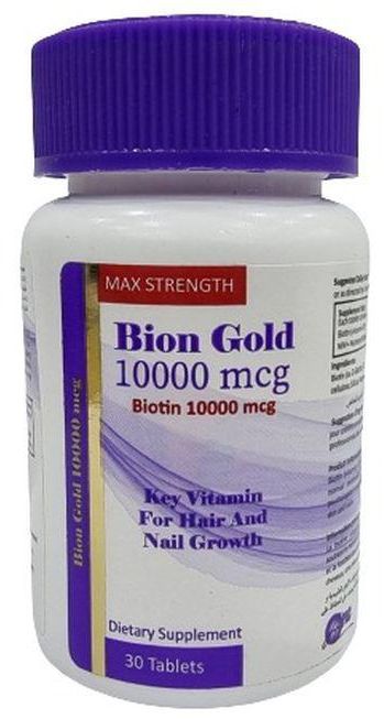 Apic Bion Gold 10,000 Mg 30 Tablets