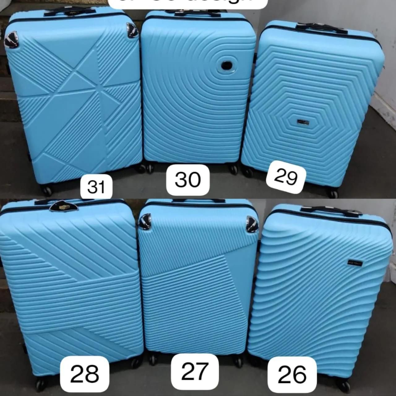 OFFER Fashion 3 In 1 Fibre Travelling Suitcase