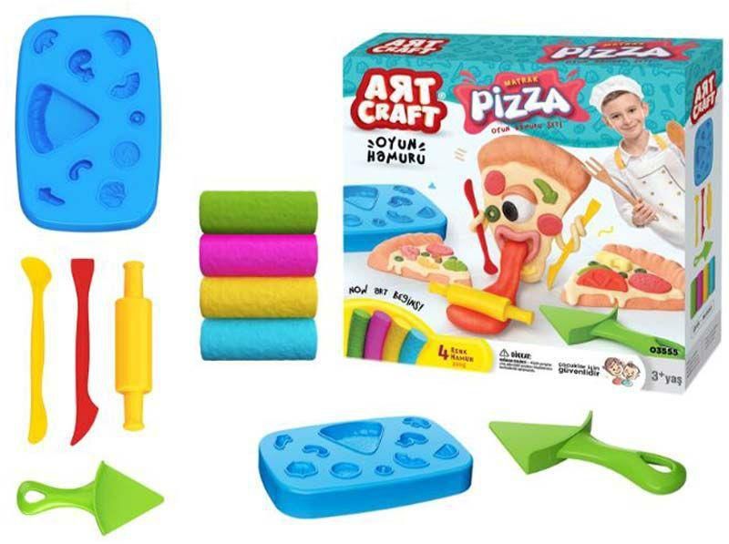 Dede - Art Craft Pizza Dough Set - 200G- Babystore.ae