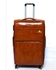 Pioneer PU Leather Travel Suitcase-Brown
