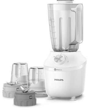 White Philips Blender 2 liters, HR2191 / 30