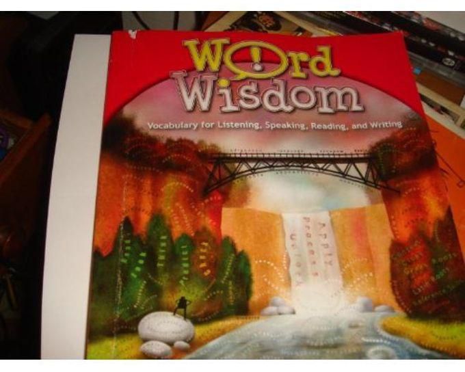 Zaner-Bloser Word Wisdom Grade 7 Student Edition Ed 1